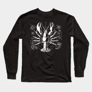 crayfish design Long Sleeve T-Shirt